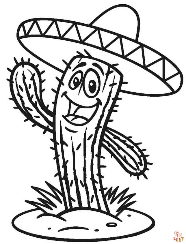 30 Vibrant Mexico Coloring Pages Printable 35