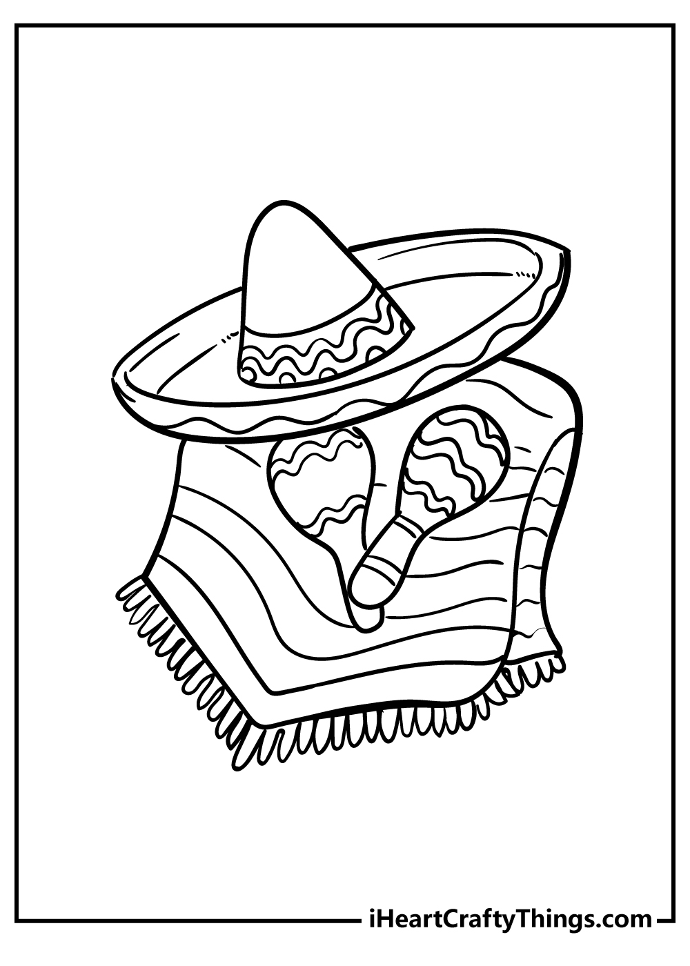 30 Vibrant Mexico Coloring Pages Printable 4