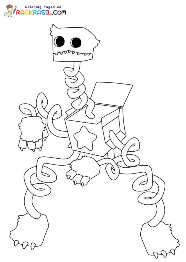 31 Boxy Boo Project Playtime Coloring Pages Printable 11