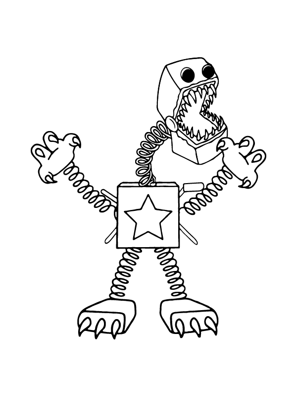 31 Boxy Boo Project Playtime Coloring Pages Printable 17