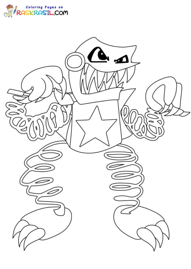 31 Boxy Boo Project Playtime Coloring Pages Printable 18