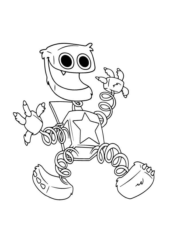 31 Boxy Boo Project Playtime Coloring Pages Printable 23