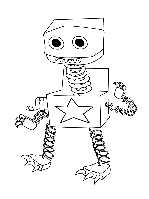 31 Boxy Boo Project Playtime Coloring Pages Printable 27