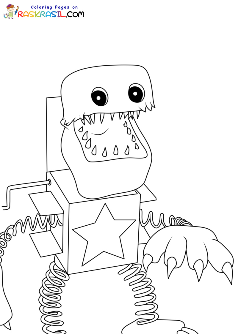 31 Boxy Boo Project Playtime Coloring Pages Printable 7