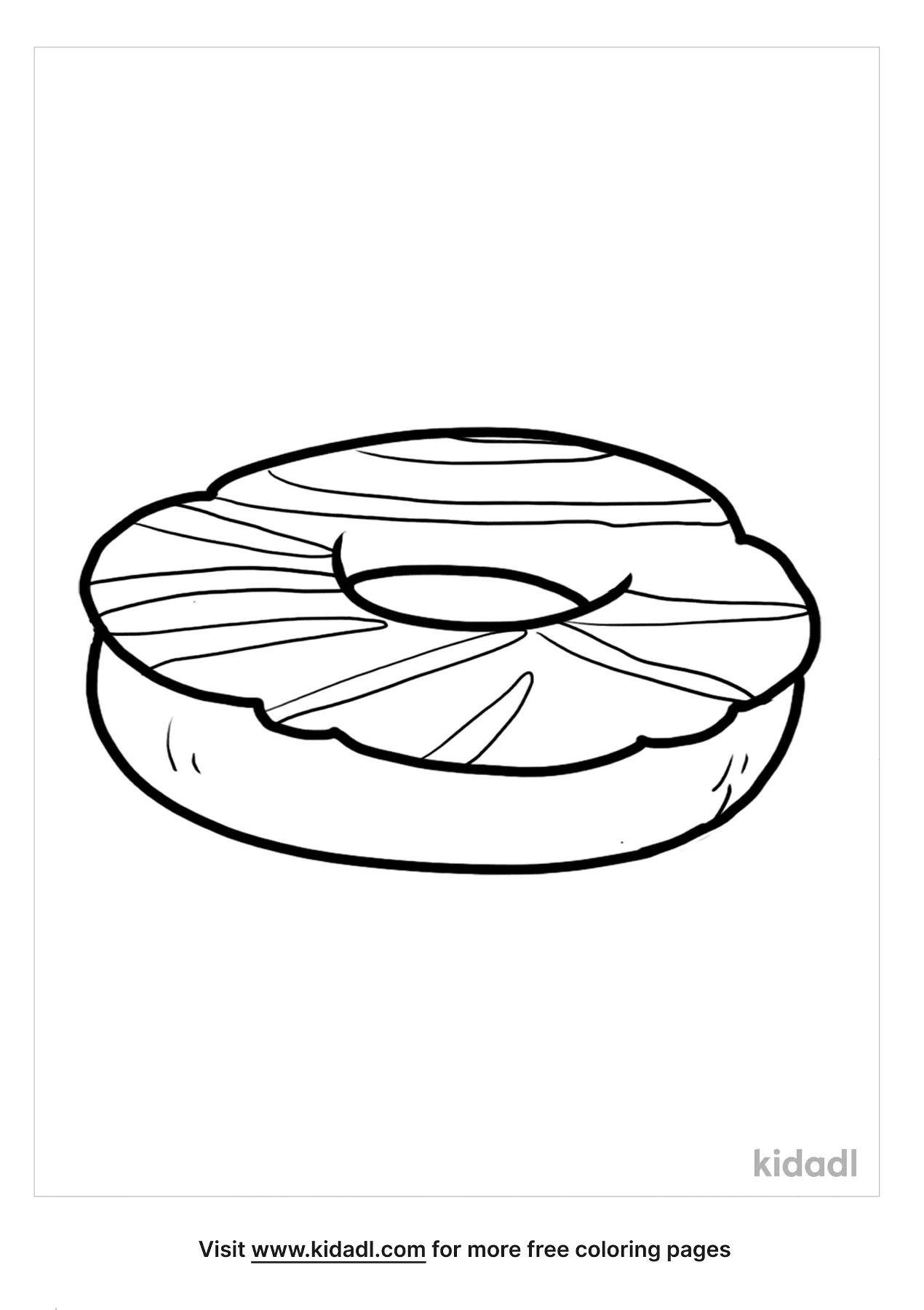 31 Donut Coloring Pages Printable 26