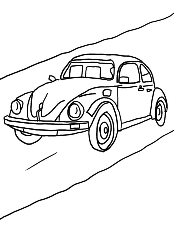 31 Easy Car Coloring Pages Printable 17