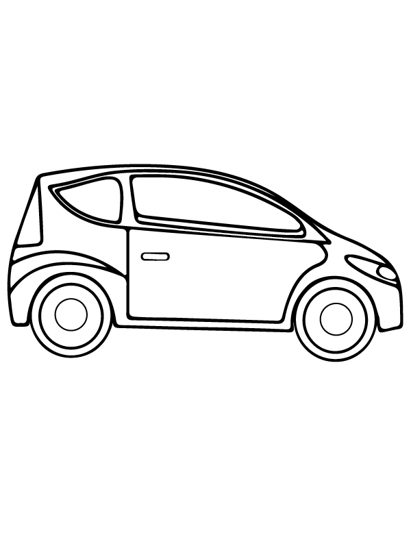 31 Easy Car Coloring Pages Printable 25