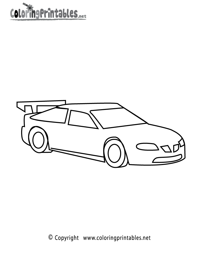 31 Easy Car Coloring Pages Printable 29