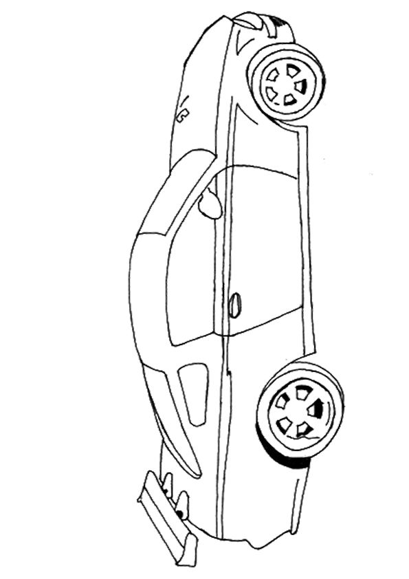 31 Easy Car Coloring Pages Printable 32