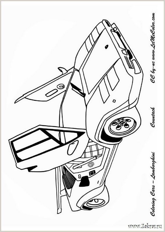 31 Easy Car Coloring Pages Printable 34