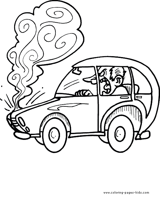 31 Easy Car Coloring Pages Printable 5