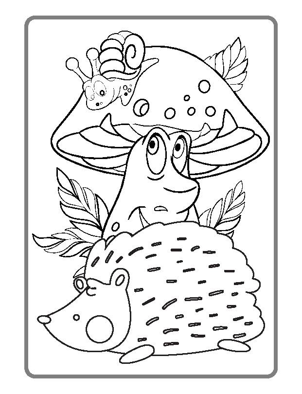 31 Enchanting Forest Coloring Pages Printable 27