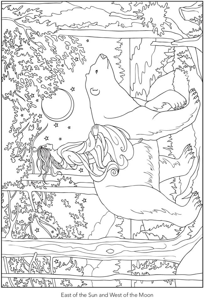 31 Enchanting Forest Coloring Pages Printable 35