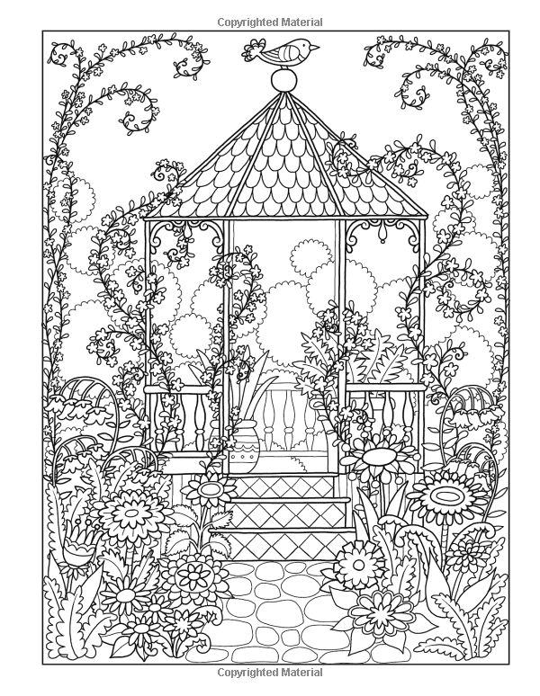 31 Enchanting Forest Coloring Pages Printable 4