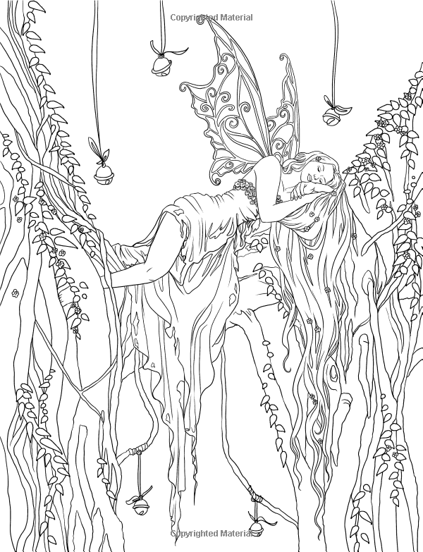 31 Enchanting Forest Coloring Pages Printable 5