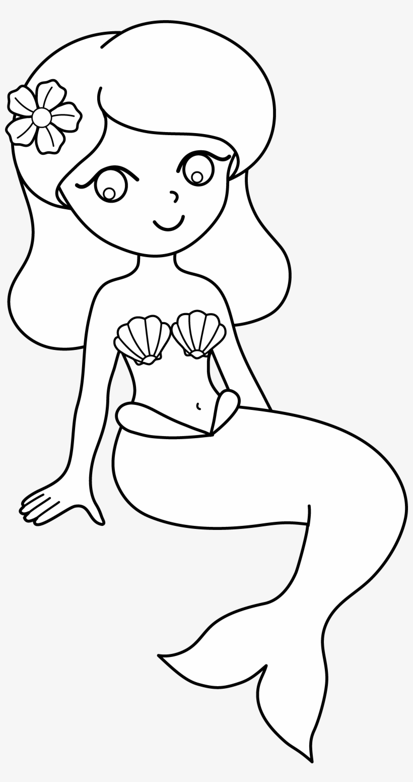 31 Fun Mermaid Coloring Pages Kids Printable 23