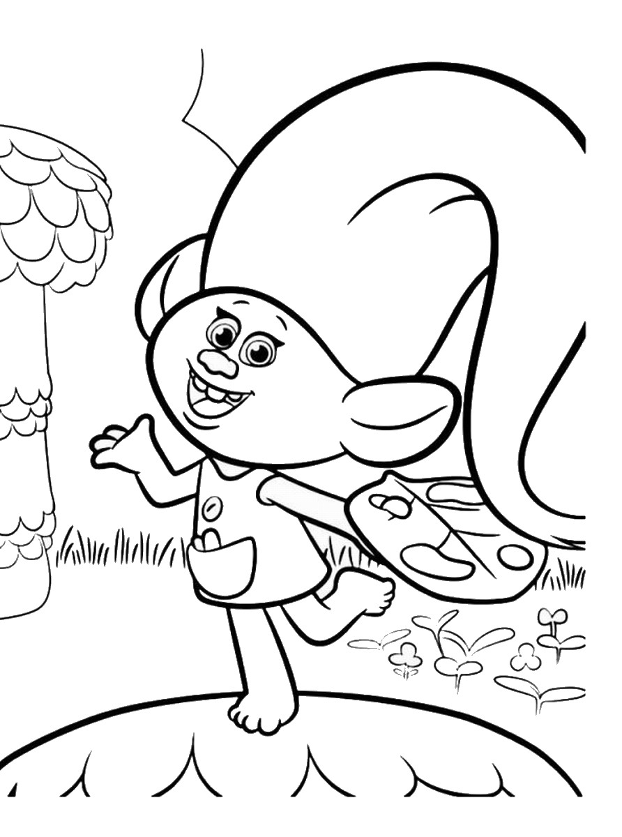 31 Giant Trolls Coloring Pages Printable 10