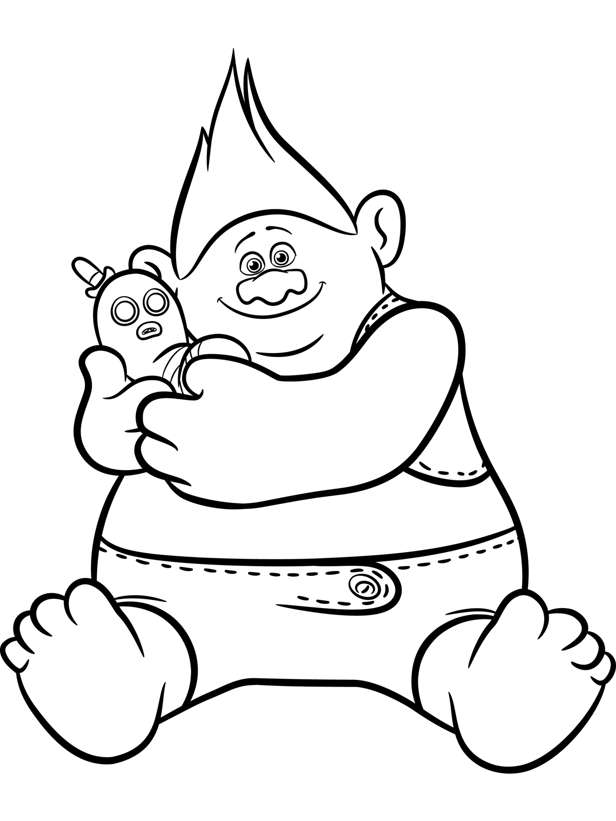 31 Giant Trolls Coloring Pages Printable 13