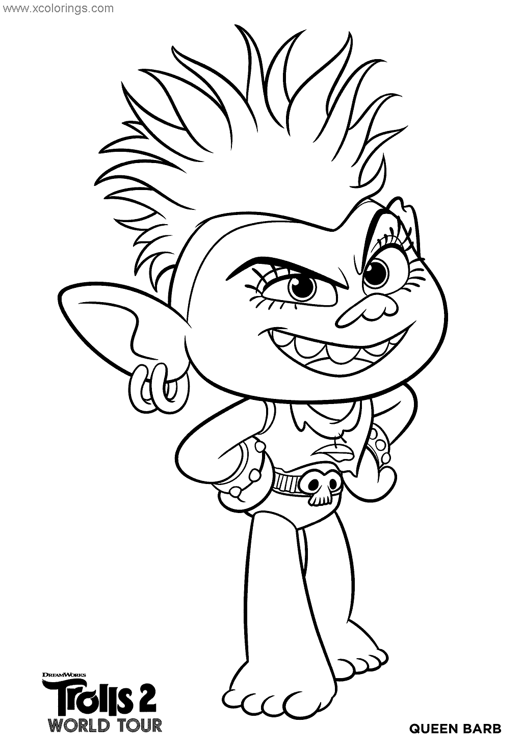 31 Giant Trolls Coloring Pages Printable 17