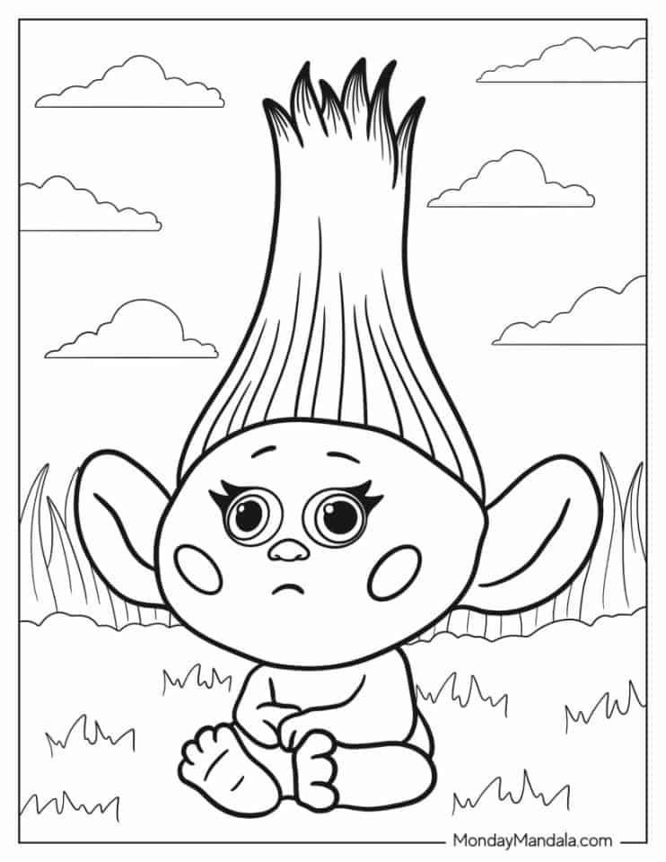 31 Giant Trolls Coloring Pages Printable 20