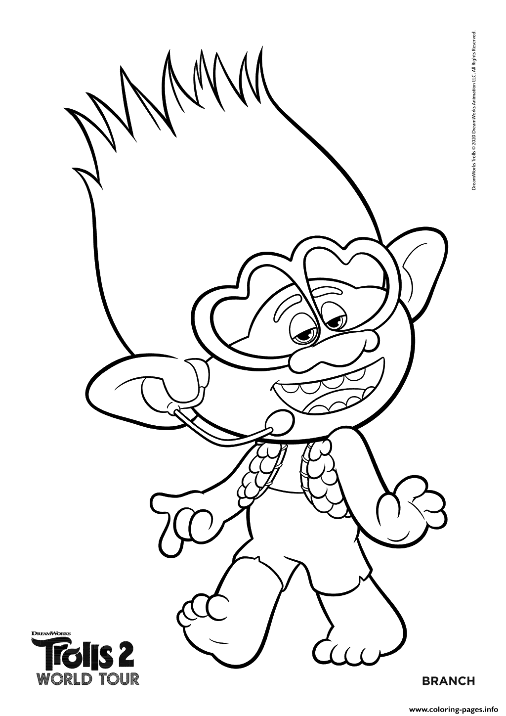 31 Giant Trolls Coloring Pages Printable 22