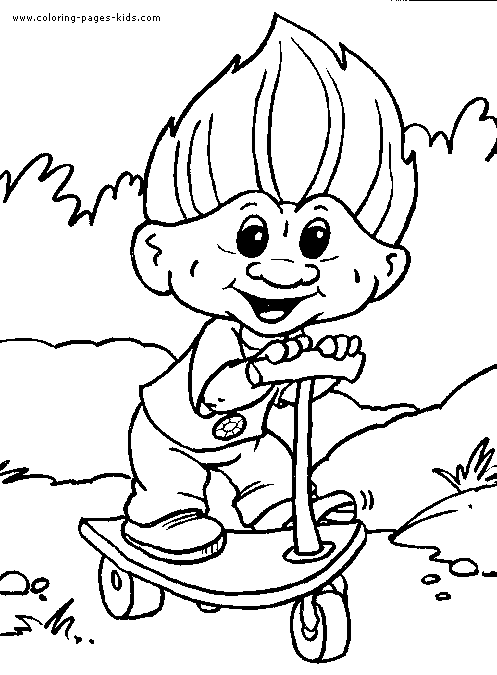 31 Giant Trolls Coloring Pages Printable 7