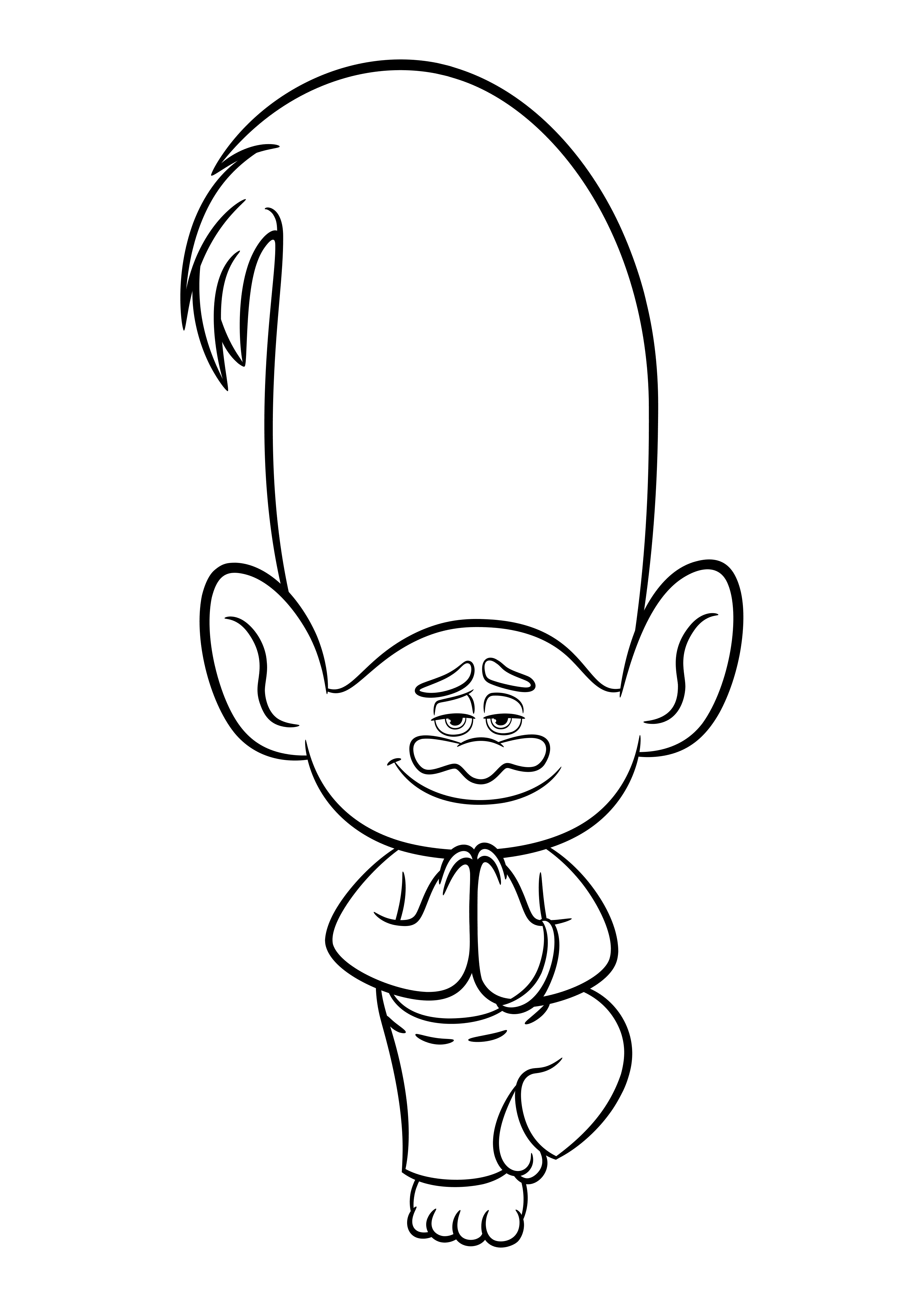 31 Giant Trolls Coloring Pages Printable 8