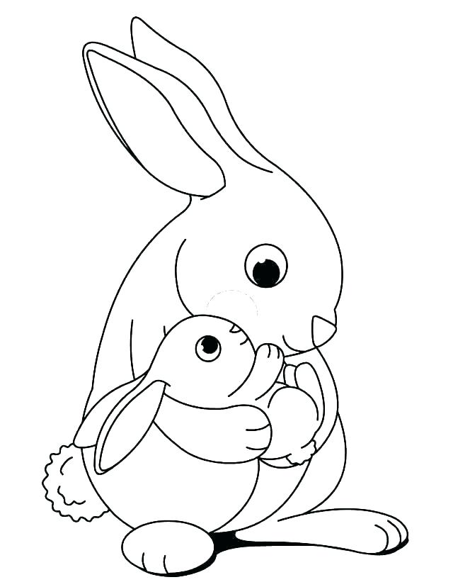 31 Rabbit Coloring Pages To Print Printable 10