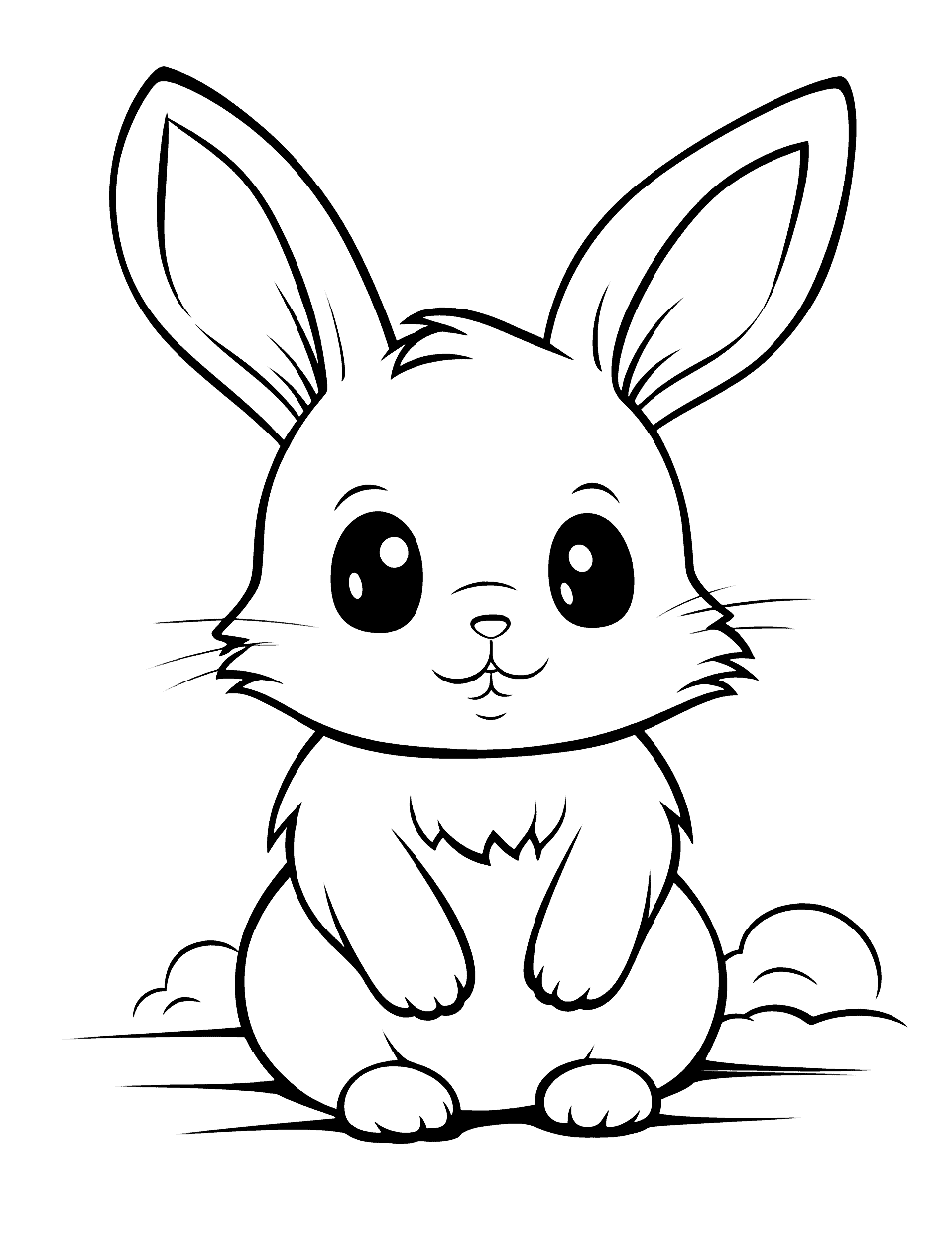 31 Rabbit Coloring Pages To Print Printable 11