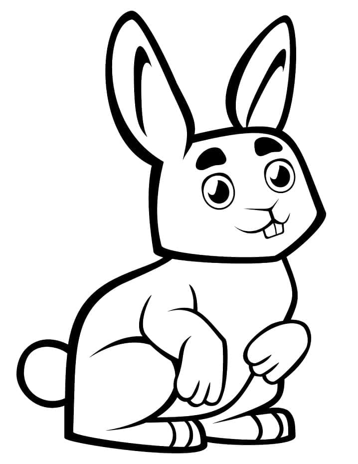 31 Rabbit Coloring Pages To Print Printable 3