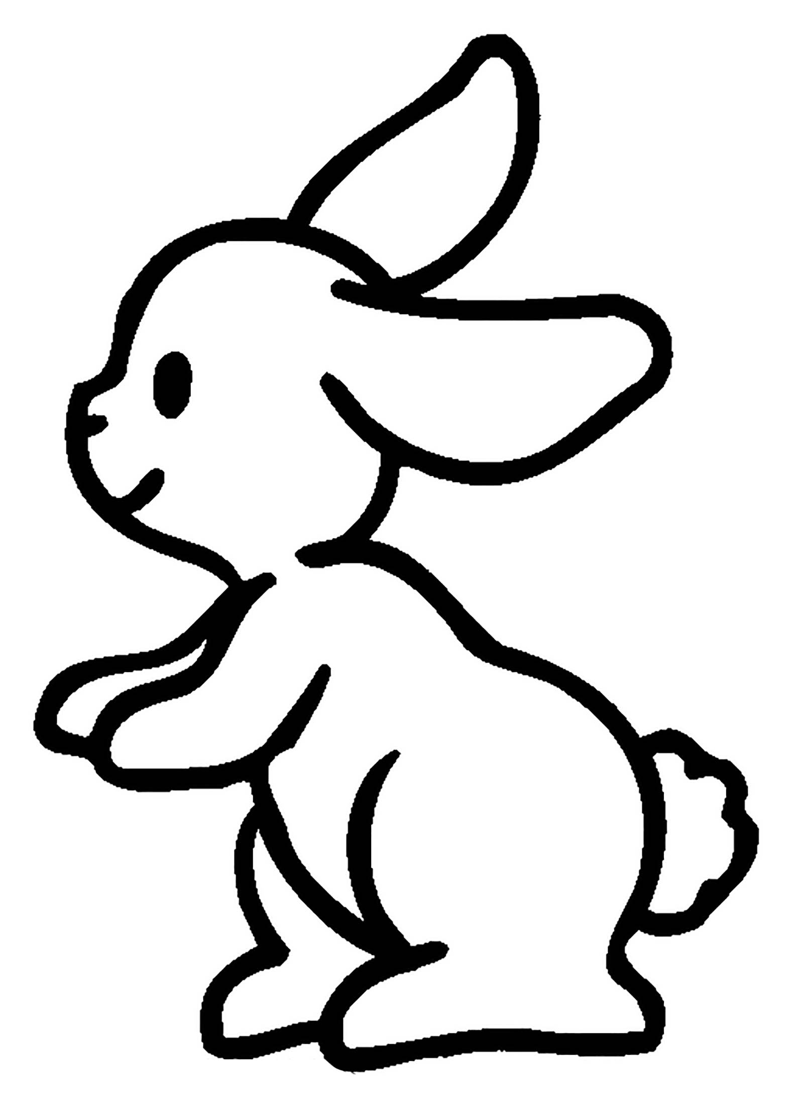 31 Rabbit Coloring Pages To Print Printable 30