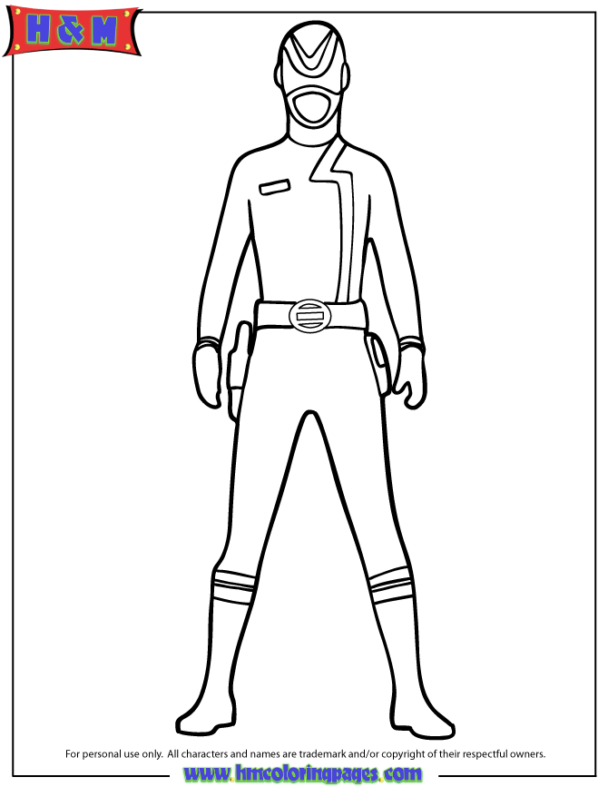 32 Action-Packed Power Rangers Coloring Pages Printable 17