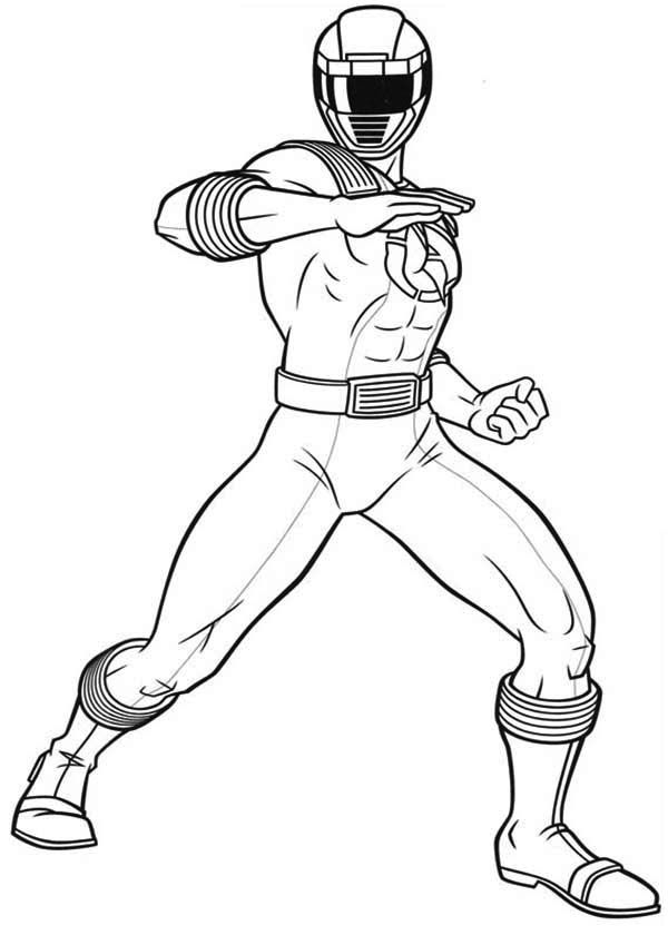 32 Action-Packed Power Rangers Coloring Pages Printable 29