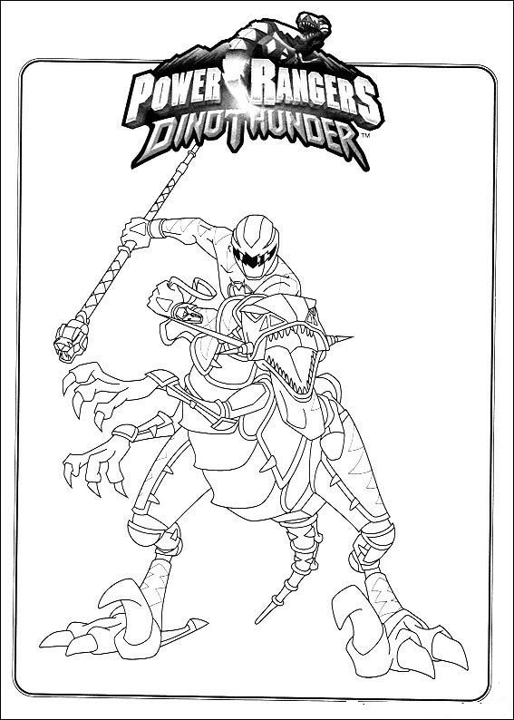 32 Action-Packed Power Rangers Coloring Pages Printable 30