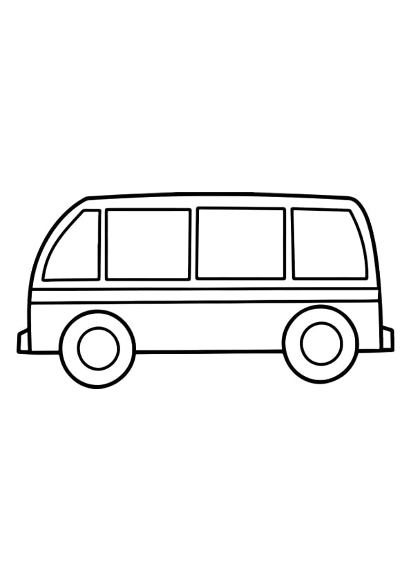 32 Classic Ford Van Coloring Pages Printable 4