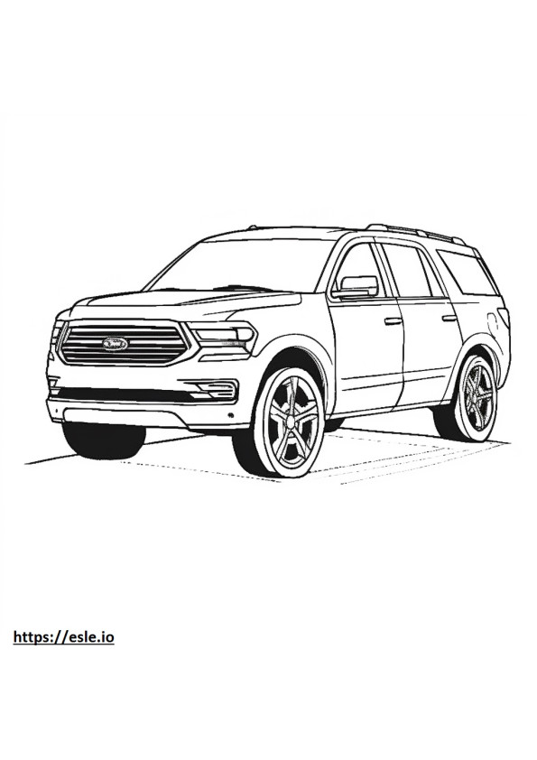 32 Classic Ford Van Coloring Pages Printable 5