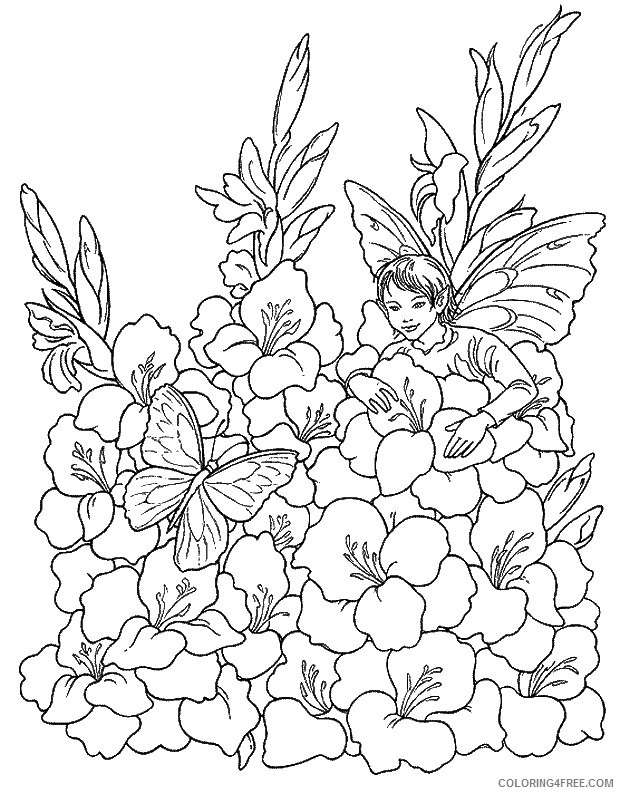 32 Easy Fantasy Coloring Pages Printable 10