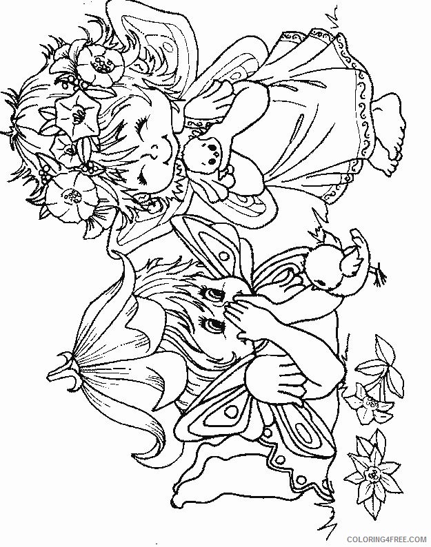 32 Easy Fantasy Coloring Pages Printable 27