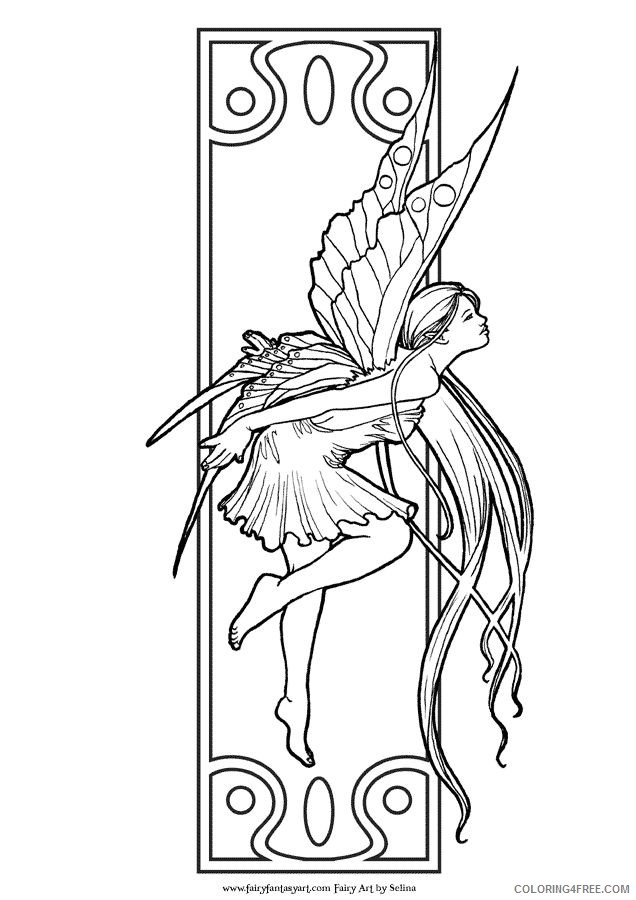 32 Easy Fantasy Coloring Pages Printable 8