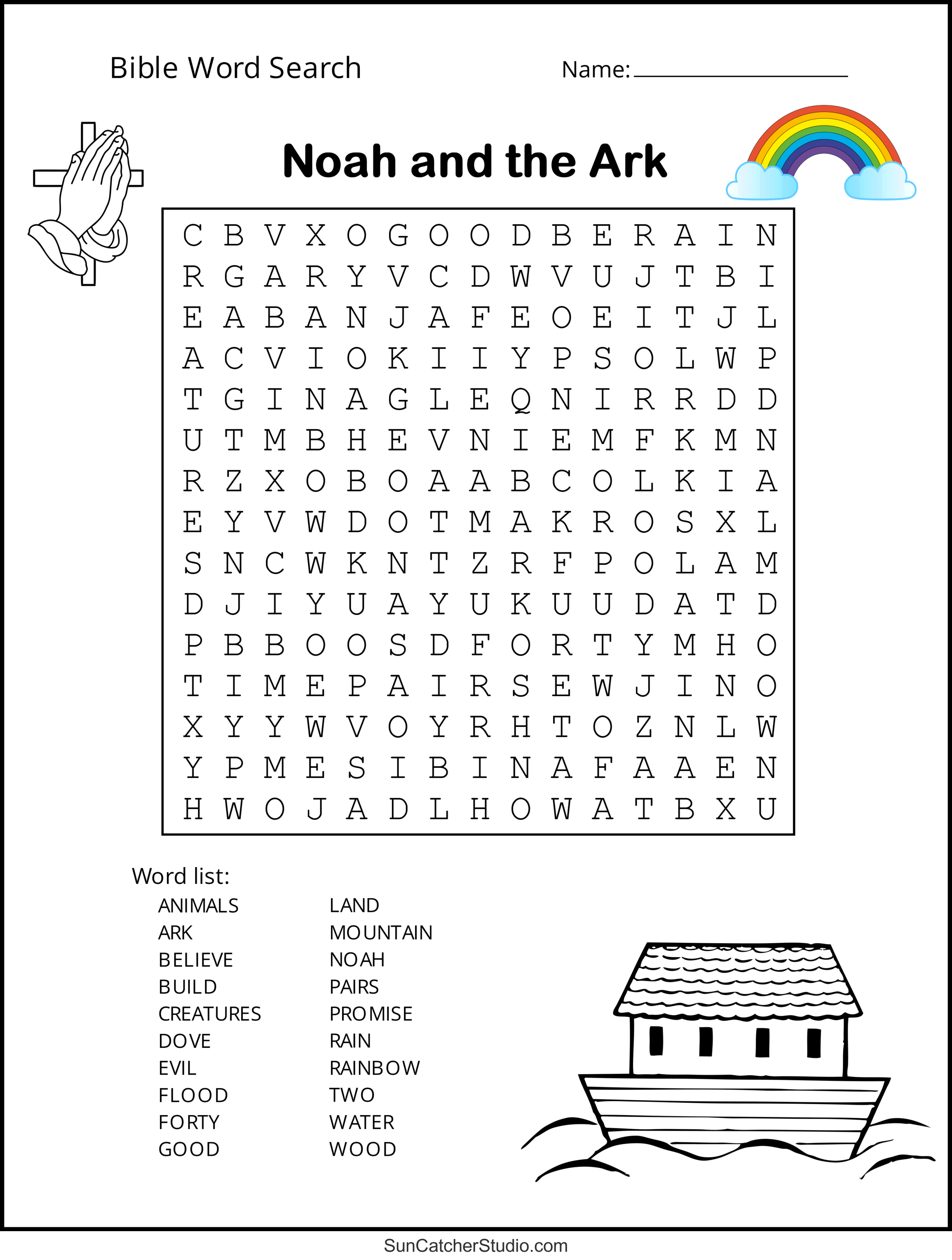 32 Engaging Bible Lesson Coloring Pages Printable 29