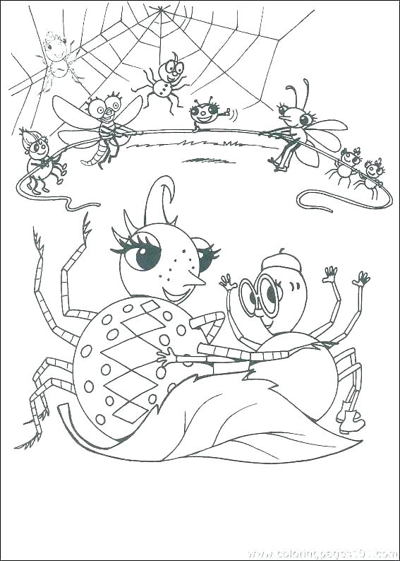 32 Halloween Spiders Coloring Pages Printable 13