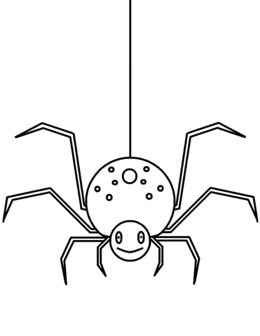 32 Halloween Spiders Coloring Pages Printable 18