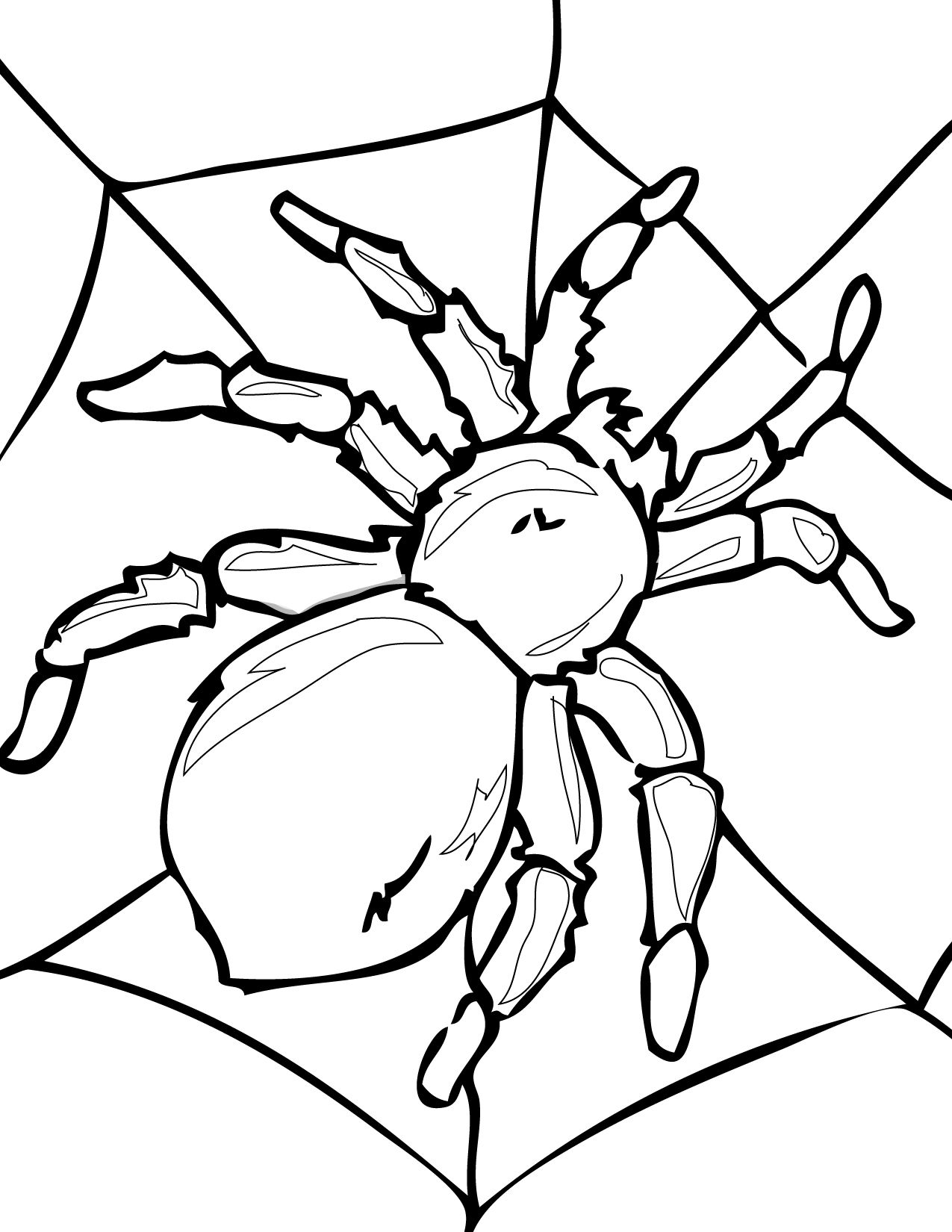 32 Halloween Spiders Coloring Pages Printable 25