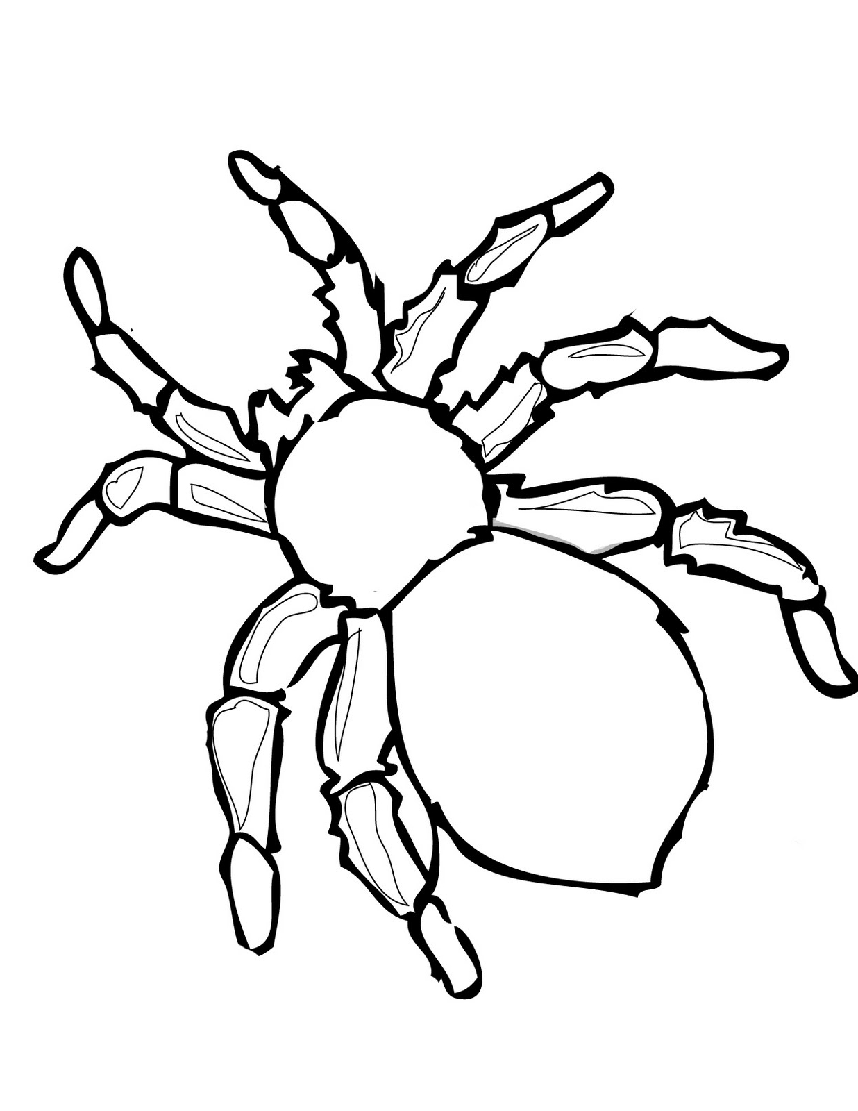 32 Halloween Spiders Coloring Pages Printable 31