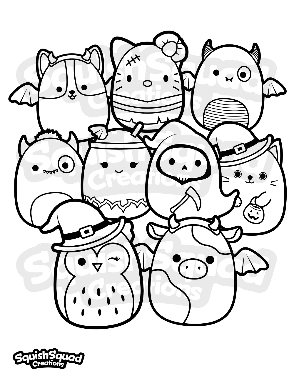 32 Pumpkin Coloring Pages for Kids Printable 21