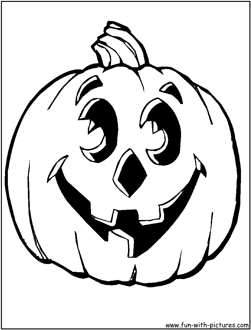 32 Pumpkin Coloring Pages for Kids Printable 29