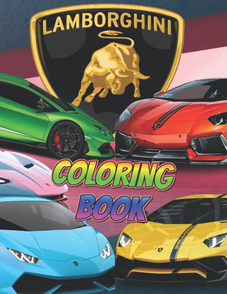 32 Sleek Lamborghini Coloring Pages Printable 20