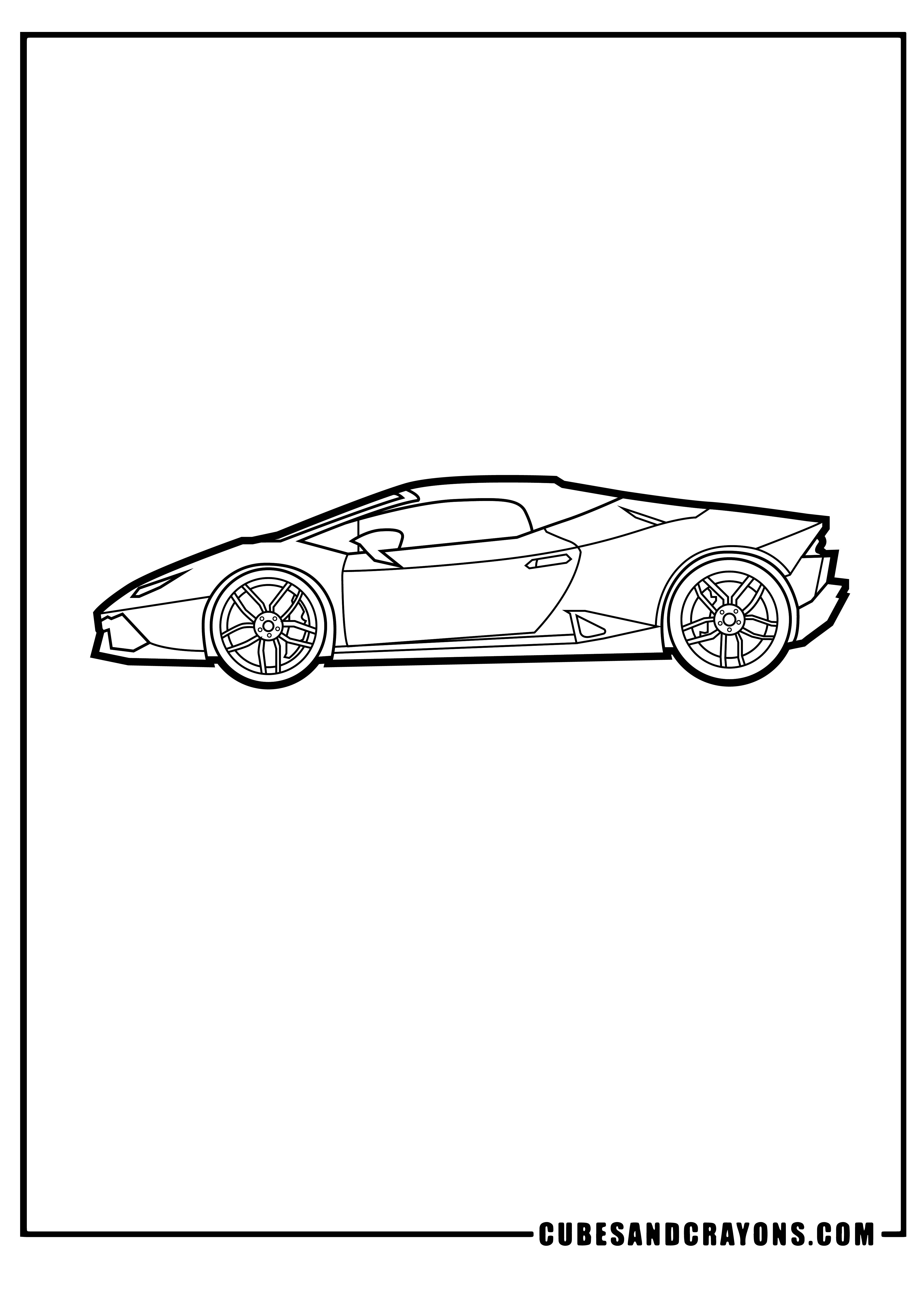 32 Sleek Lamborghini Coloring Pages Printable 31