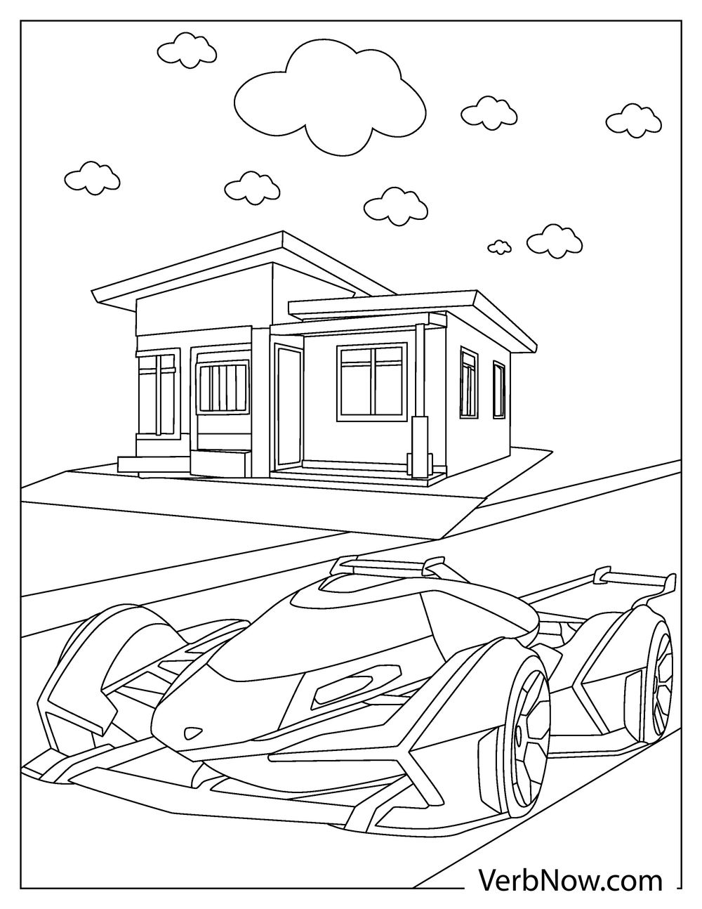 32 Sleek Lamborghini Coloring Pages Printable 33