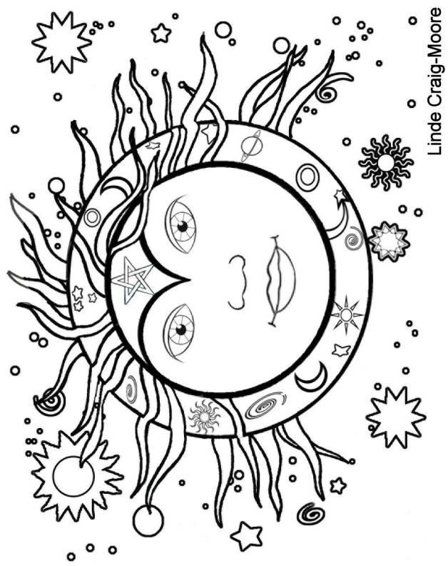 32 Sun Coloring Pages Printable 13